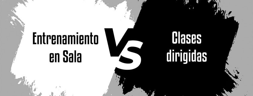 Entrenamiento en sala vs clases dirigidas